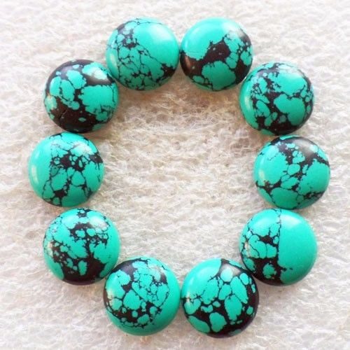 טורקיז לשיבוץ עיצוב עגול