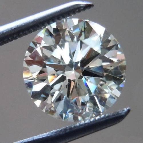 יהלום לבן עגול Natural diamond אפריקה - תעודה משקל: 0.041 קרט ניקיון: SI3-I1