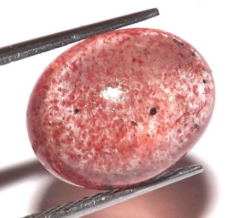 קוורץ תות ליפידוקרוסייט Quartz-crystal מלוטש לשיבוץ (אפריקה) במשקל: 4 קרט