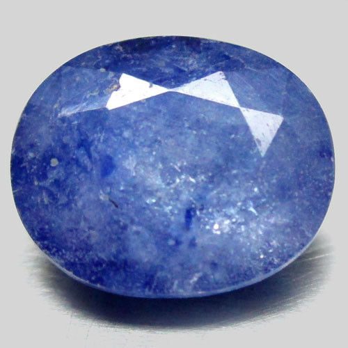 ספיר כחול Sapphire מלוטש לשיבוץ אפריקה במשקל: 2.42 קרט