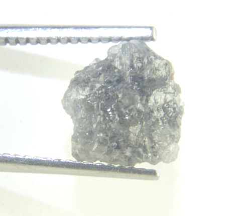 יהלום גלם אפרפר Natural diamond לליטוש ושיבוץ במשקל: 1.10 קרט